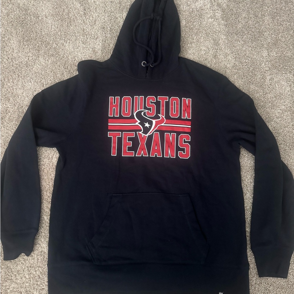 47 Brand Navy Houston Texans Hoodie